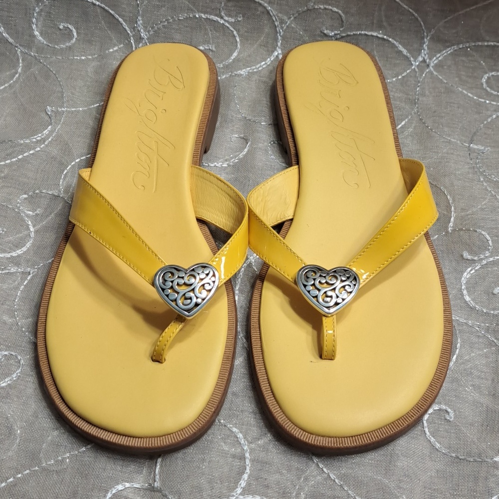 Brighton Lemon Yellow Orla 4 Sandals